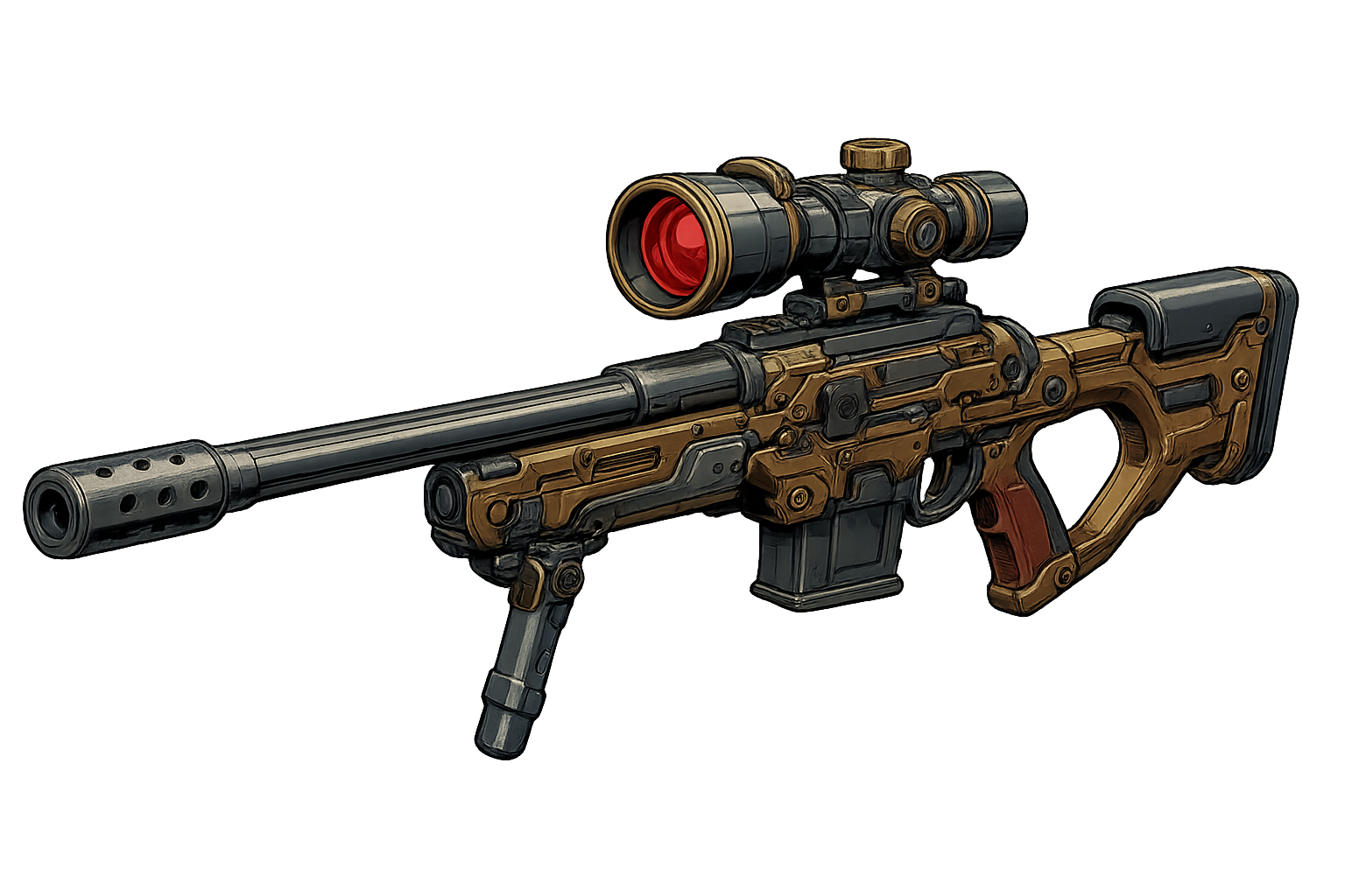 Prototype sniper rifle